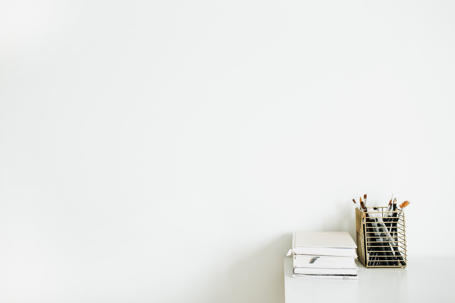 Minimalist Desk Workspace